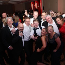 The celebrations continued into the evening.