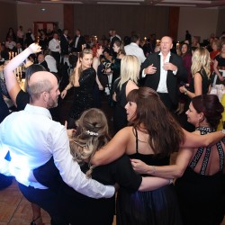 Dancing the night away.