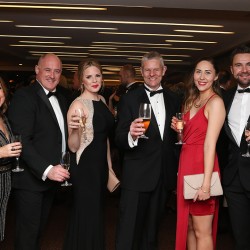 Samworth Brothers raising a glass.