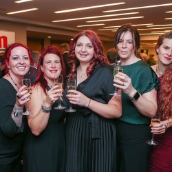 Dunbia all set for a great evening.