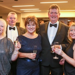 HCC team with Ruth Davies from Cwmfarm Charcuterie (front left).