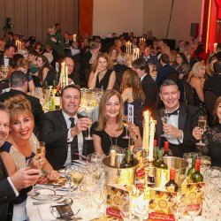 Moguntia Food Group at dinner.