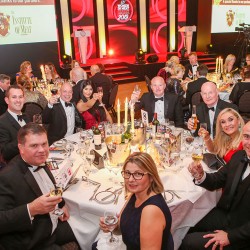 Marel all set for a great evening.