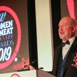 Graham Yandell, publisher of Meat Management kicks off the Awards presentations.
