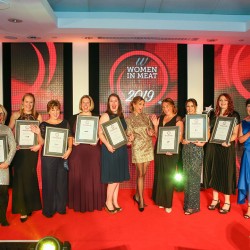 The winners of the 2019 Women In Meat Industry Awards.