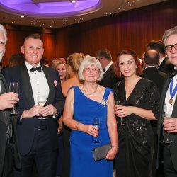 (l-r) Bill Jermey of ftc, Jason Aldiss of AIMS, Jean Sawdon of York Butchers Gild, Jane Bush, editor of Meat Management and Geoff Gillo, Past Master of the Worshipful Company of Butchers. (l-r) Bill Jermey of ftc, Jason Aldiss of AIMS, Jean Sawdon of York Butchers Gild, Jane Bush, editor of Meat Management and Geoff Gillo, Past Master of the Worshipful Company of Butchers.