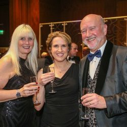 Host Katharine Merry (centre) with Graham and Sharon Yandell of Meat Management. Host Katharine Merry (centre) with Graham and Sharon Yandell of Meat Management.