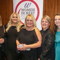 Foodservice category winner Debbie Middleton of Aubrey Allen with friends, ready to celebrate. Foodservice category winner Debbie Middleton of Aubrey Allen with friends, ready to celebrate.