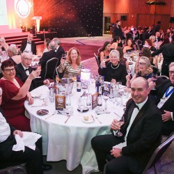 The Meat Contacts table was having a ball. The Meat Contacts table was having a ball.