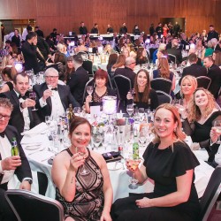 The Marel table was ready to celebrate. The Marel table was ready to celebrate.