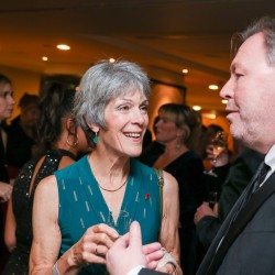 Jane Downes (left) with Terry Fennel of FDQ (right).