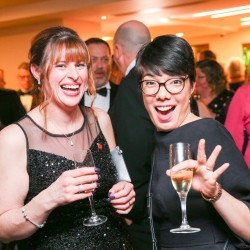 Many laughs were had throughout the evening.