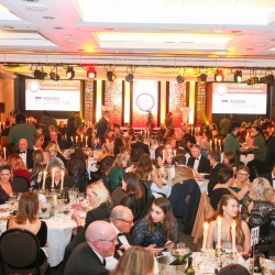 The scene is set for a very special evening.