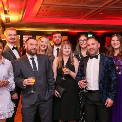 All smiles from the Reiser UK team at the drinks reception.