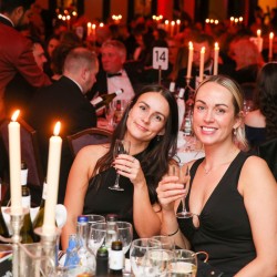 Guests were all smiles ahead of the Awards.