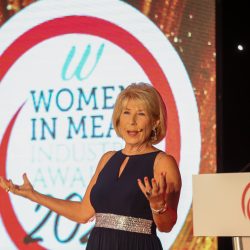 Host Jennie Bond delighted the room with anecdotes from her long, illustrious career in broadcasting.