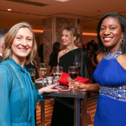 (L-R) Emma Hallam and Nompilo Sibanda of Pilgrim's Europe.