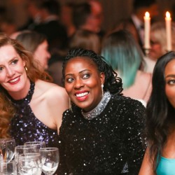 The Danish Crown table were in good spirits.