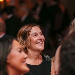 The room was full of laughter and chatter as guests socialised with colleagues.