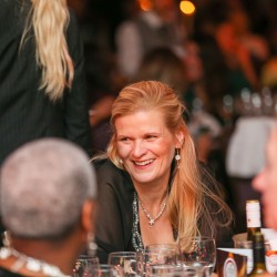 Guests were all smiles ahead of the awards.