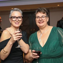 L-R: Susan Millener and Debbie Wilson of Ladies in Pigs.