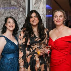 Colleagues at Klockner Pentaplast shared a drink before dinner.