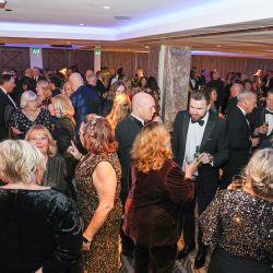 The evening got off to a great start at the convivial drinks reception.