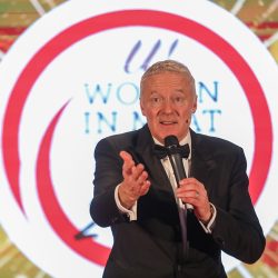 Rory Bremner took to the stage before presenting the awards to the winners.