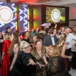 The floor filled quickly following the closure of the 2025 awards ceremony.